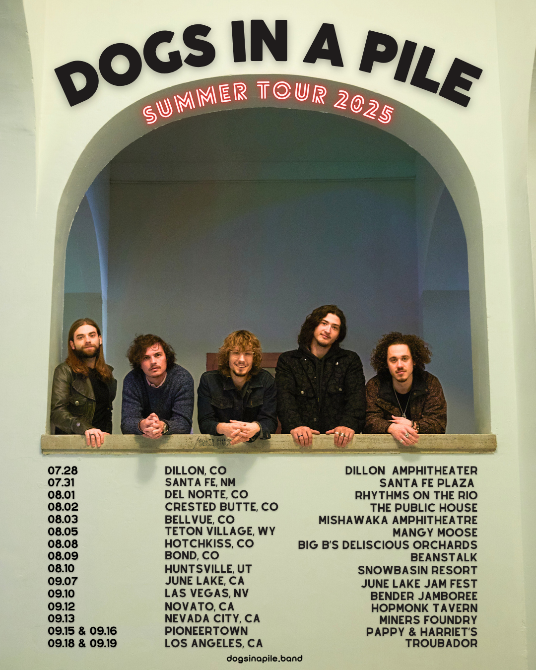 Dogs in a Pile for Kids at Ardmore Music Hall