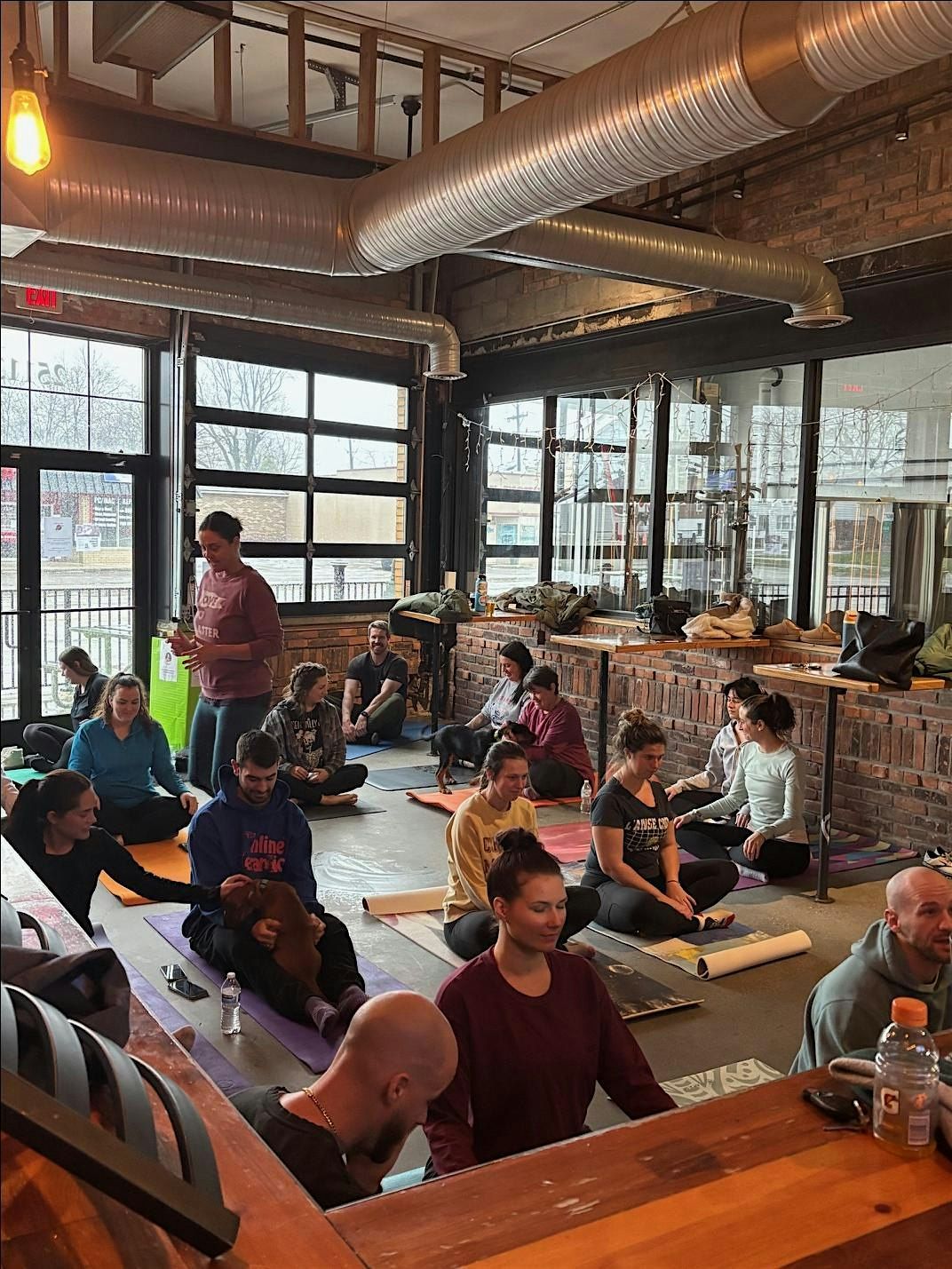 Puppy Yoga for Brandon