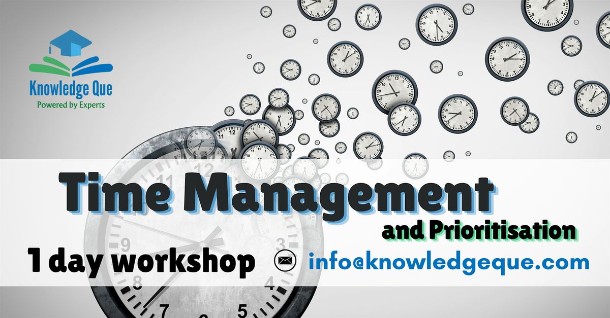 Time Management 1 Day Workshop | Yonkers, NY at For venue details reach ...