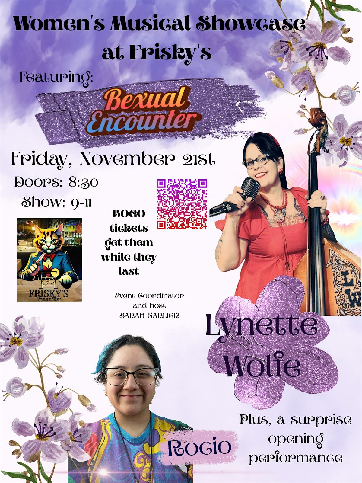 Women's Musical Showcase at Frisky's