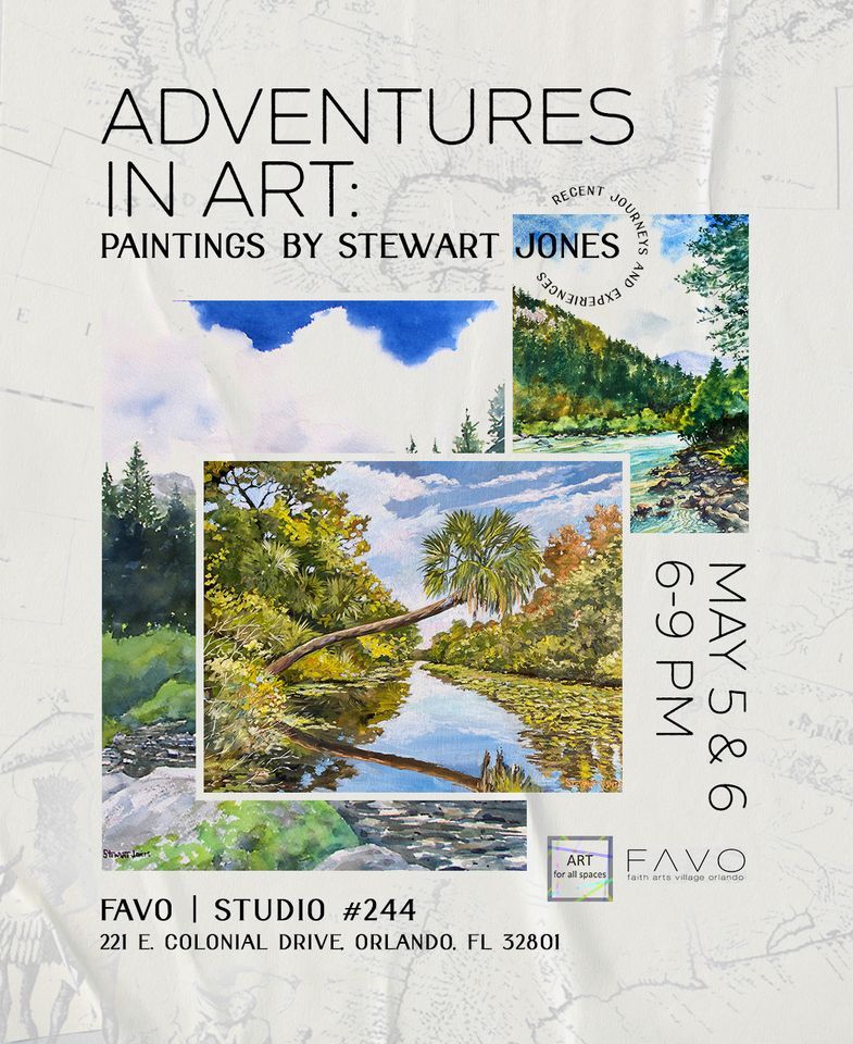 Adventures In Art: Paintings by Stewart Jones of recent Journeys and ...