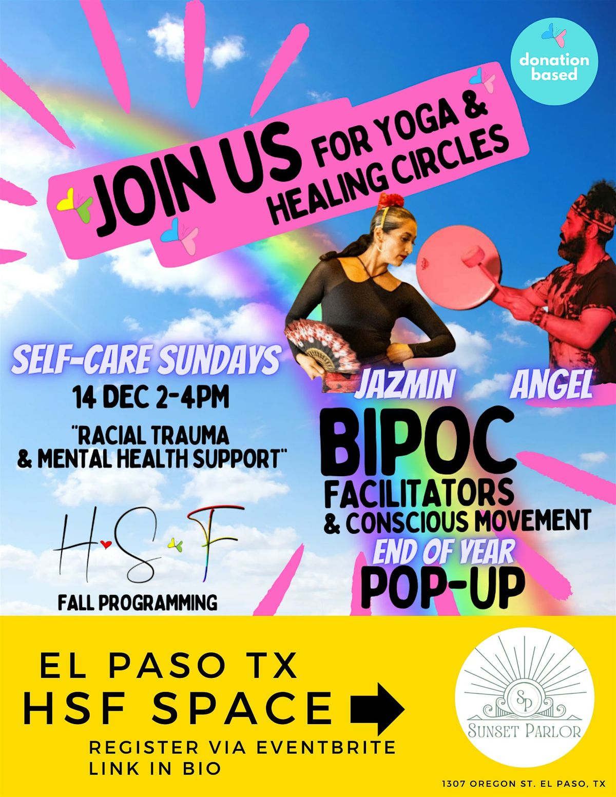 Heart-Blowing Yoga at Sunset Parlor