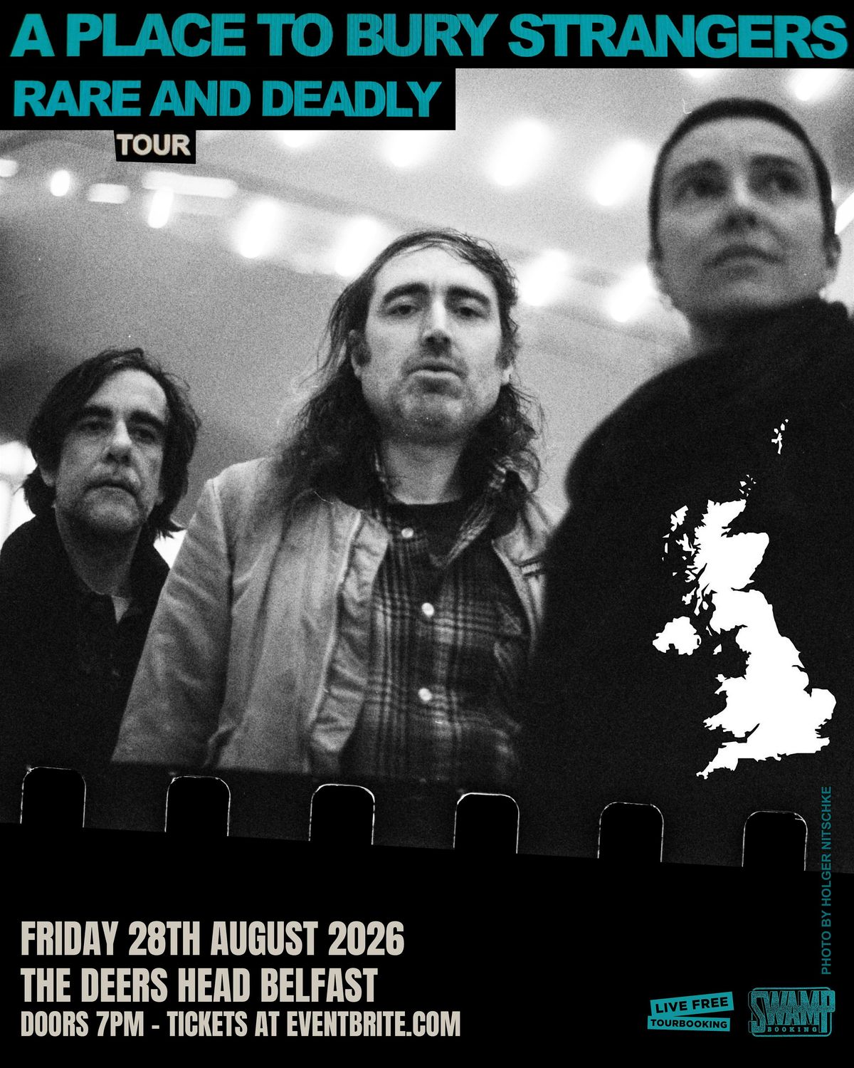 A Place To Bury Strangers at The Deers Head Belfast 28\/8\/26