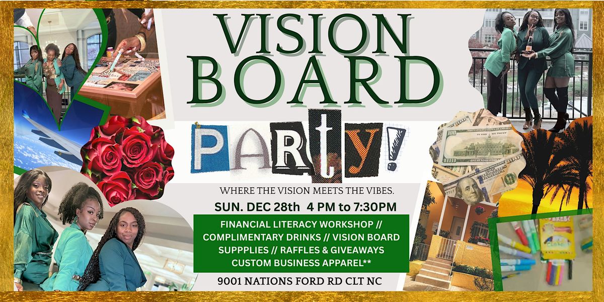 2026 VISION BOARD PARTY