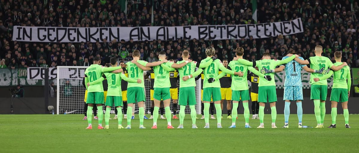 VFL Wolfsburg at VFB Stuttgart at MHP Arena