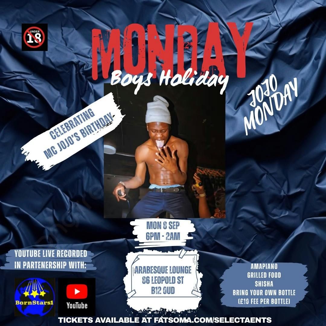 MONDAY BOYS HOLIDAY JOJO MONDAY