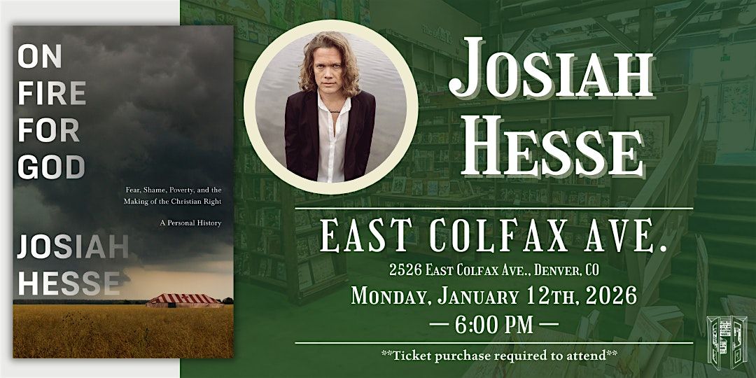 Josiah Hesse Live at Tattered Cover Colfax
