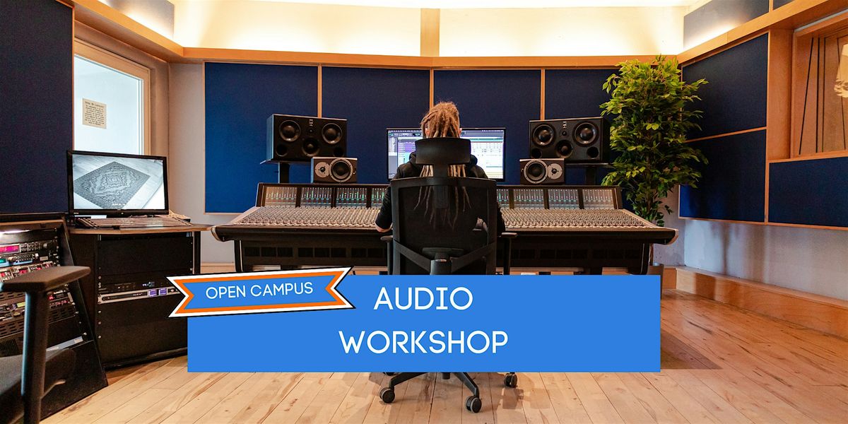 Open Campus Audio Workshop: Dolby Atmos | Campus Hamburg