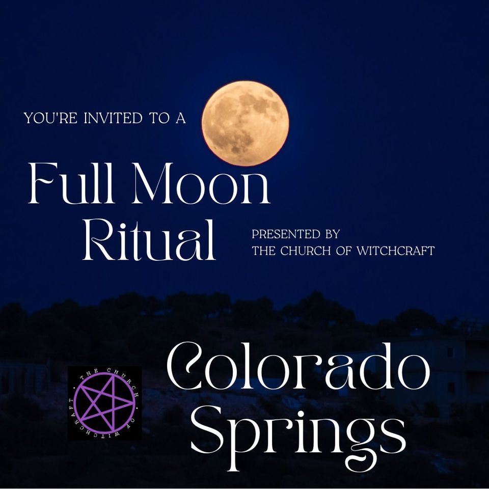 Colorado Springs Full Moon Ritual- July at Monument Valley Park ...