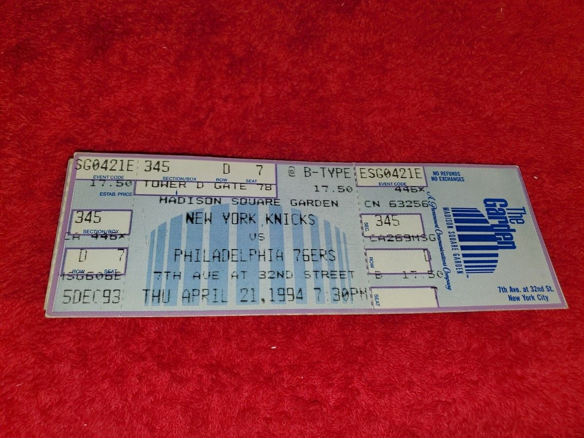 Philadelphia 76ers at New York Knicks at Madison Square Garden