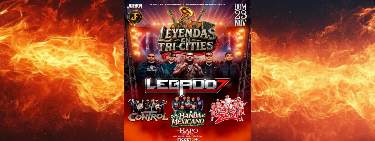 LEYENDAS EN TRI-CITIES CON LEGADO 7 & MAS