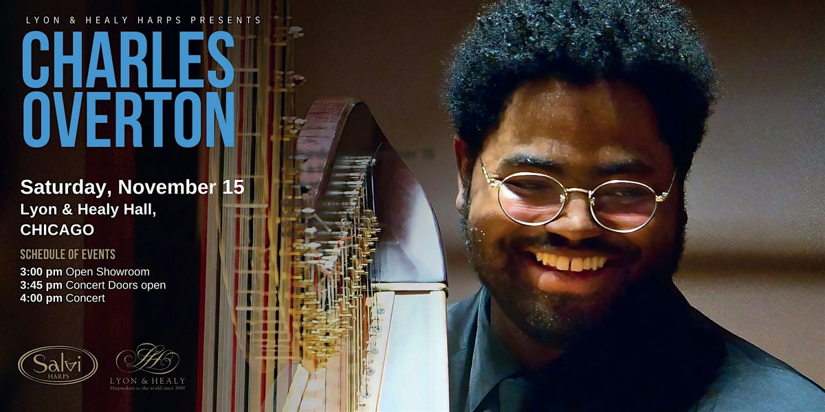 Solo Jazz Harpist - Charles Overton Live at Lyon and Healy Harps