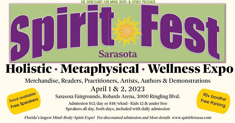 Spirit Fest Sarasota Holistic & Metaphysical Expo
