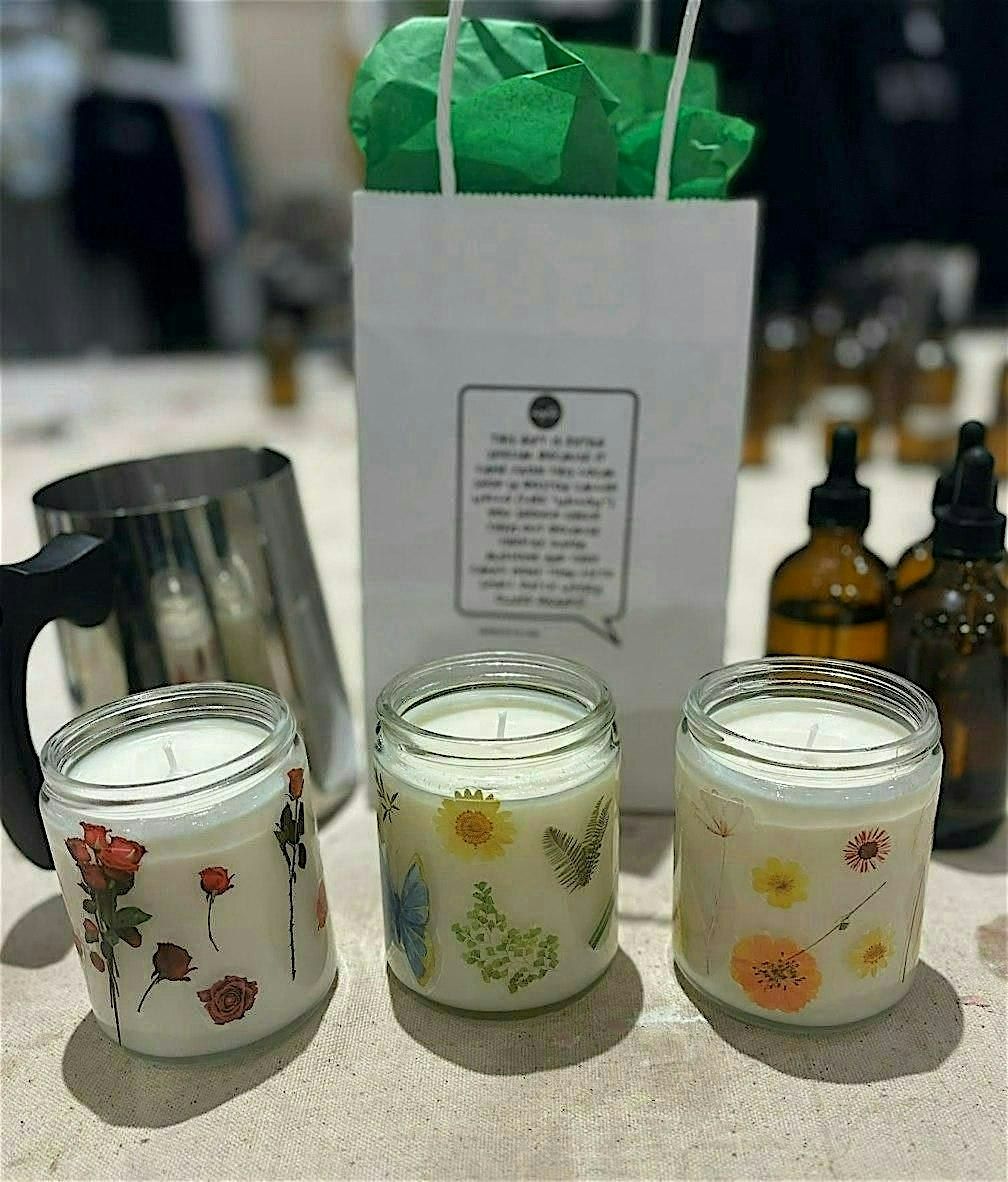 Botanical Soy Candle Making & Trivia