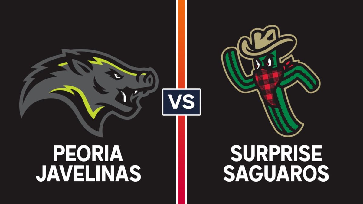 Parking Peoria Javelinas at Surprise Saguaros