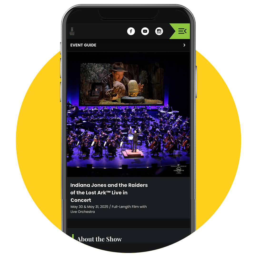 Indiana Jones and the Raiders of the Lost Ark In Concert at Centennial Concert Hall - Winnipeg