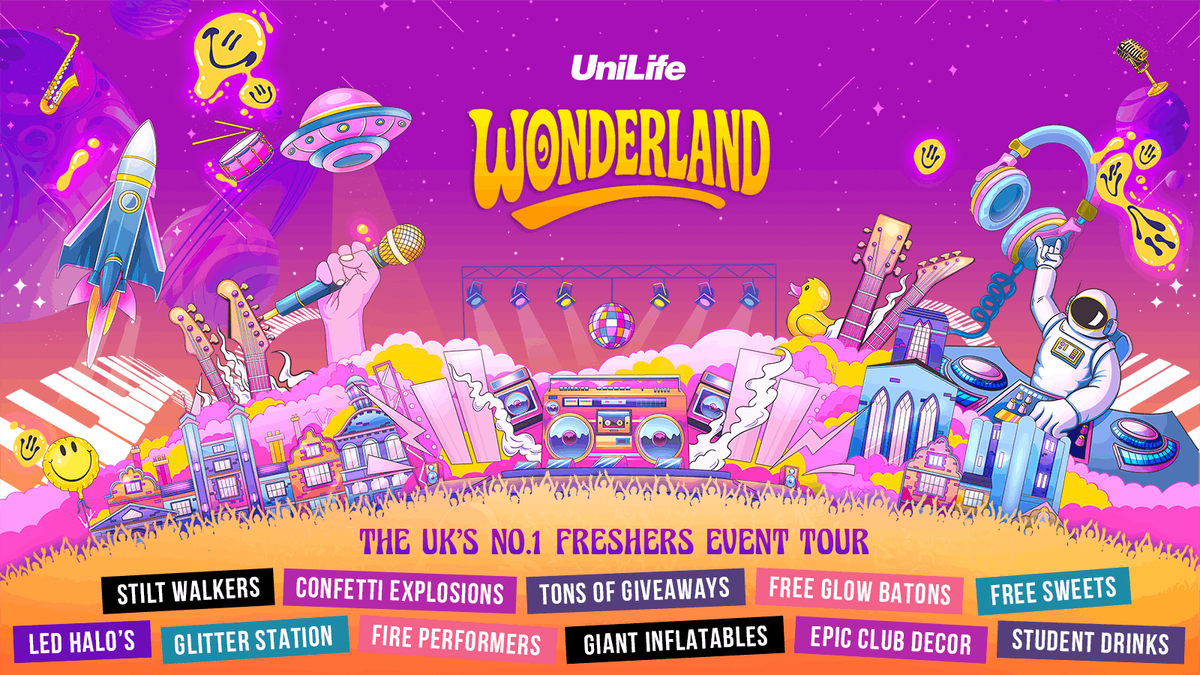 NOTTINGHAM WONDERLAND | NOTTINGHAMS BIGGEST FRESHERS MOVING IN PARTY\ud83d\udd25 | FIRST 100 TICKETS ONLY \u00a32