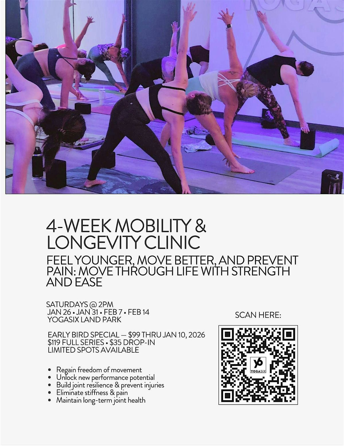 4-Week Mobility & Longevity Clinic