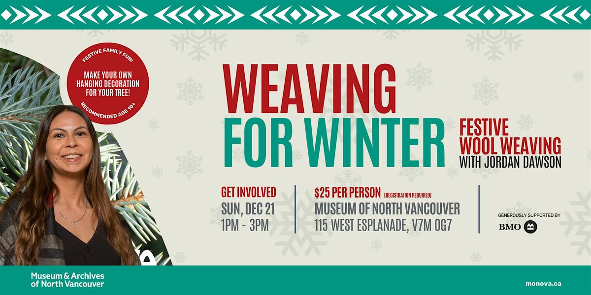 Weaving for Winter | Festive Wool Weaving with Jordan Dawson