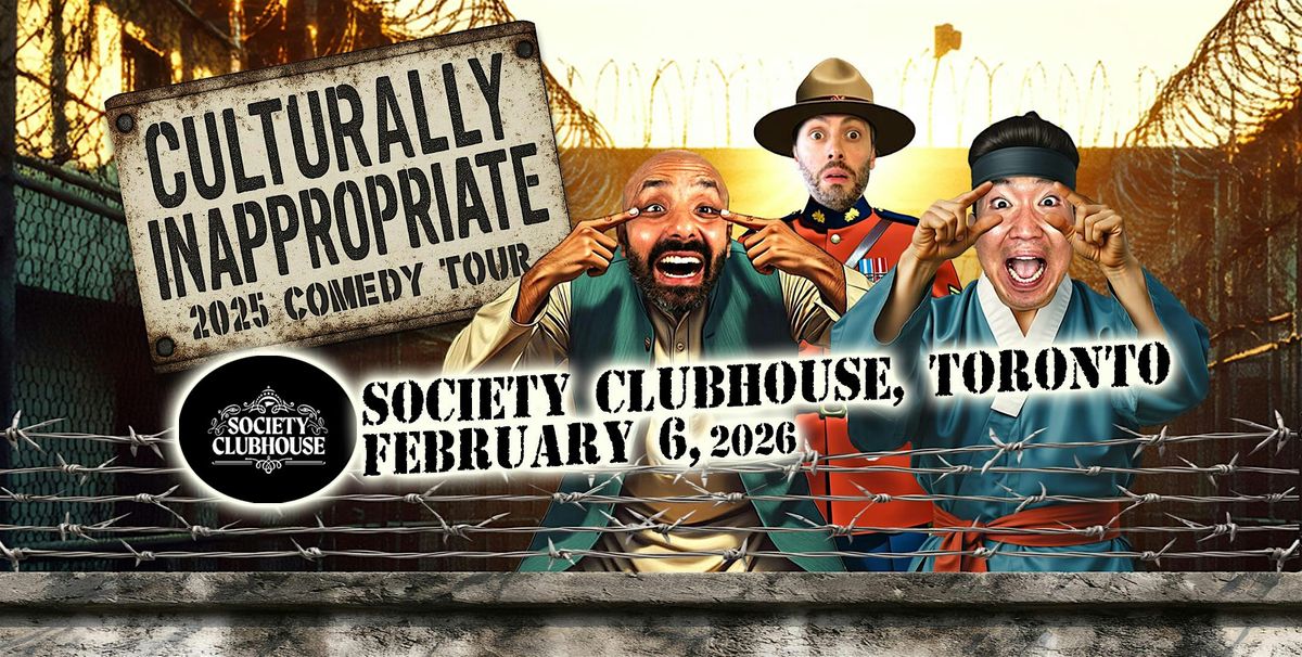 Culturally Inappropriate | STAND UP COMEDY TOUR | 2025
