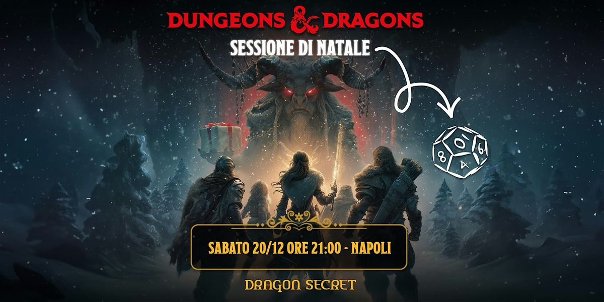 Dungeons & Dragons Evento di Natale - Napoli