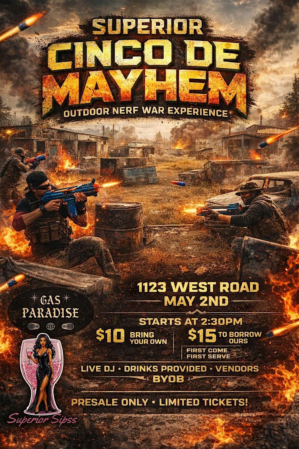 COD Nerf War LARP