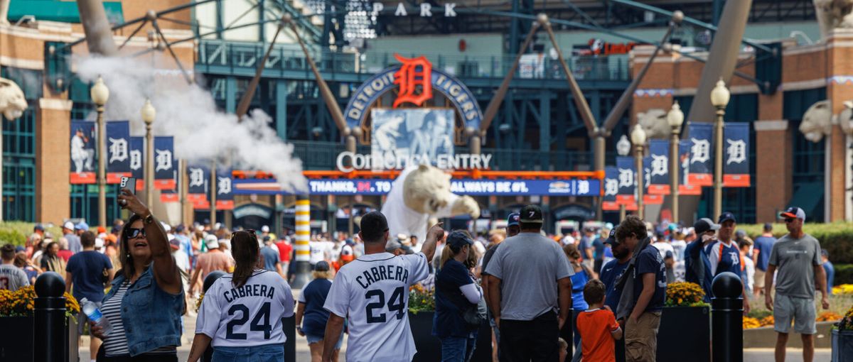 Parking Athletics at Detroit Tigers