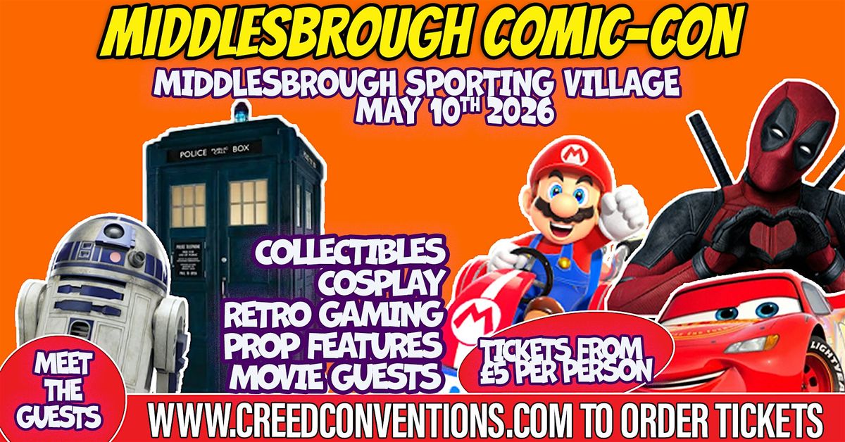 Middlesbrough Comic Con -