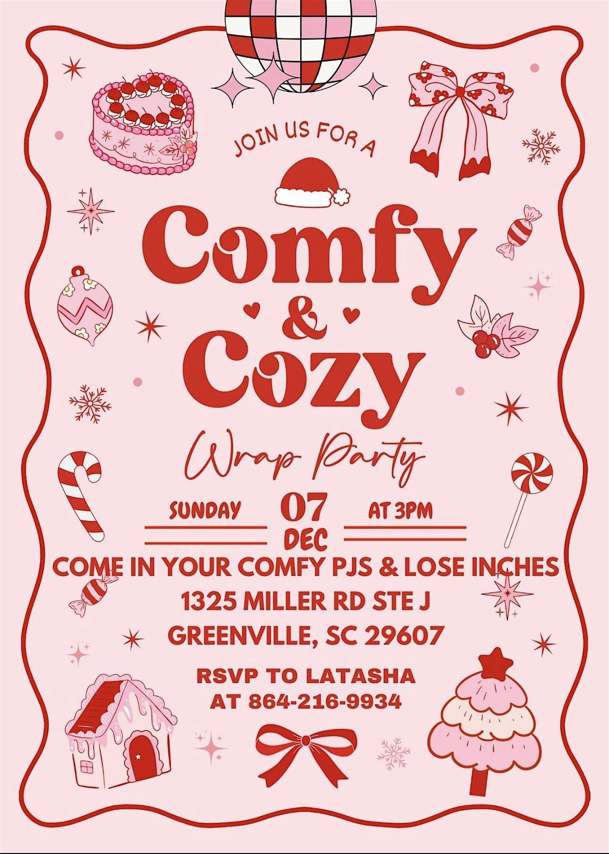 Comfy & Cozy Wrap Party (FREE EVENT)