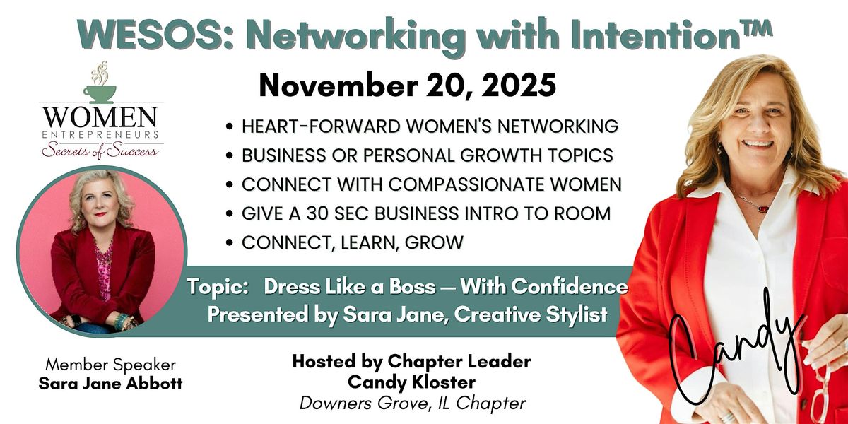 WESOS Downers Grove: Dress Like a Boss, With Confidence & Creative Stylist