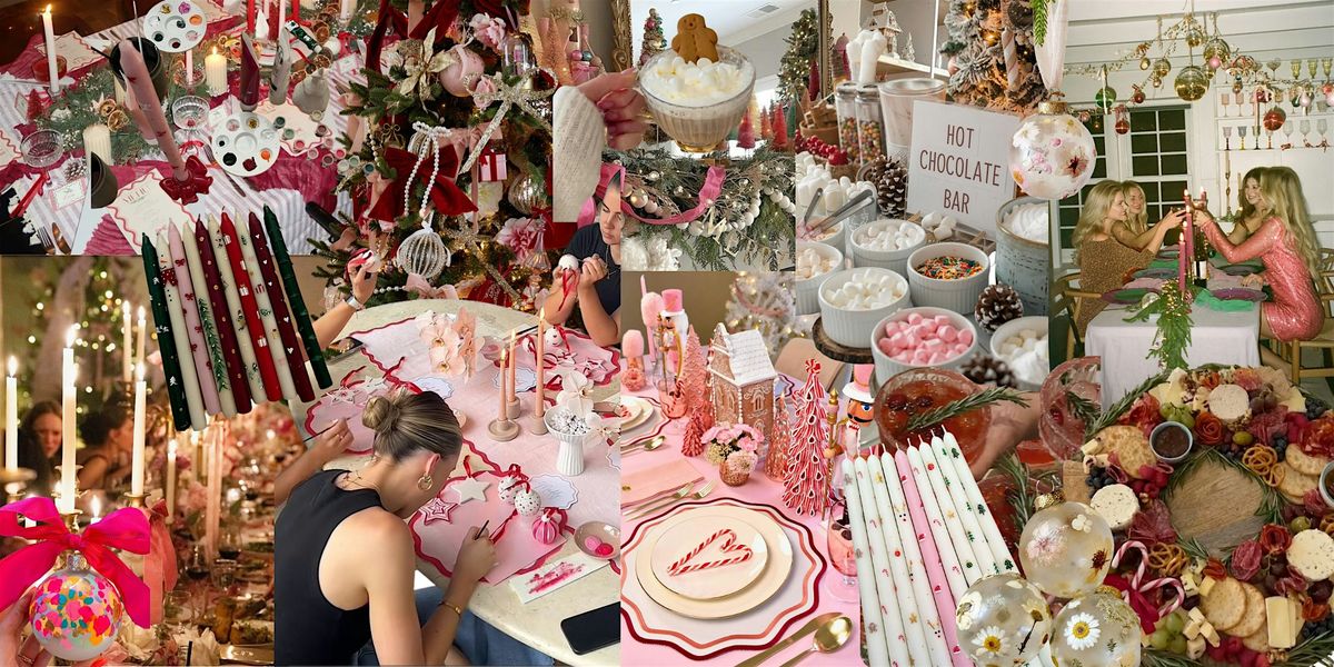 Holiday Craft Night: Candle & Ornament Painting (A Cozy Girls Night Out)