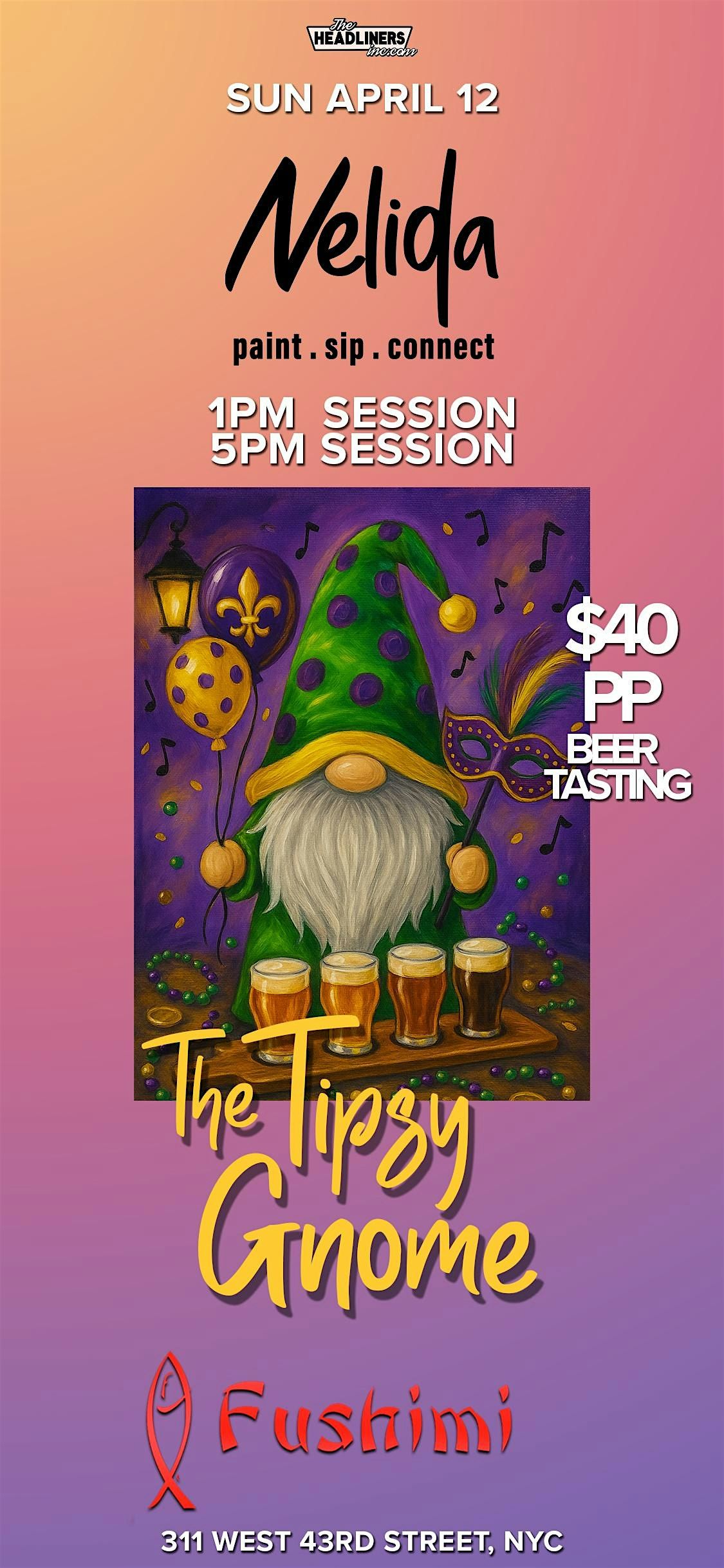 The Tipsy Gnome Paint & Sip