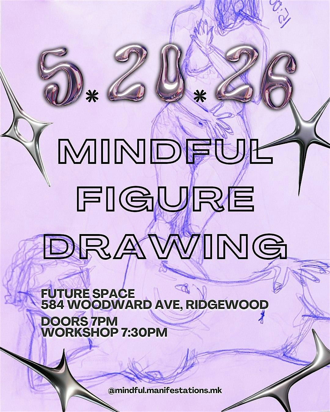 Mindful Figure Drawing - Featuring 2 Models