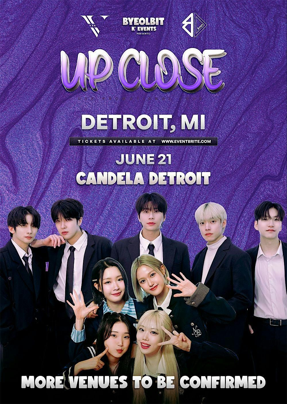 VVS & B-OURS THE UPCLOSE USA PROMOTIONAL TOUR DETROIT