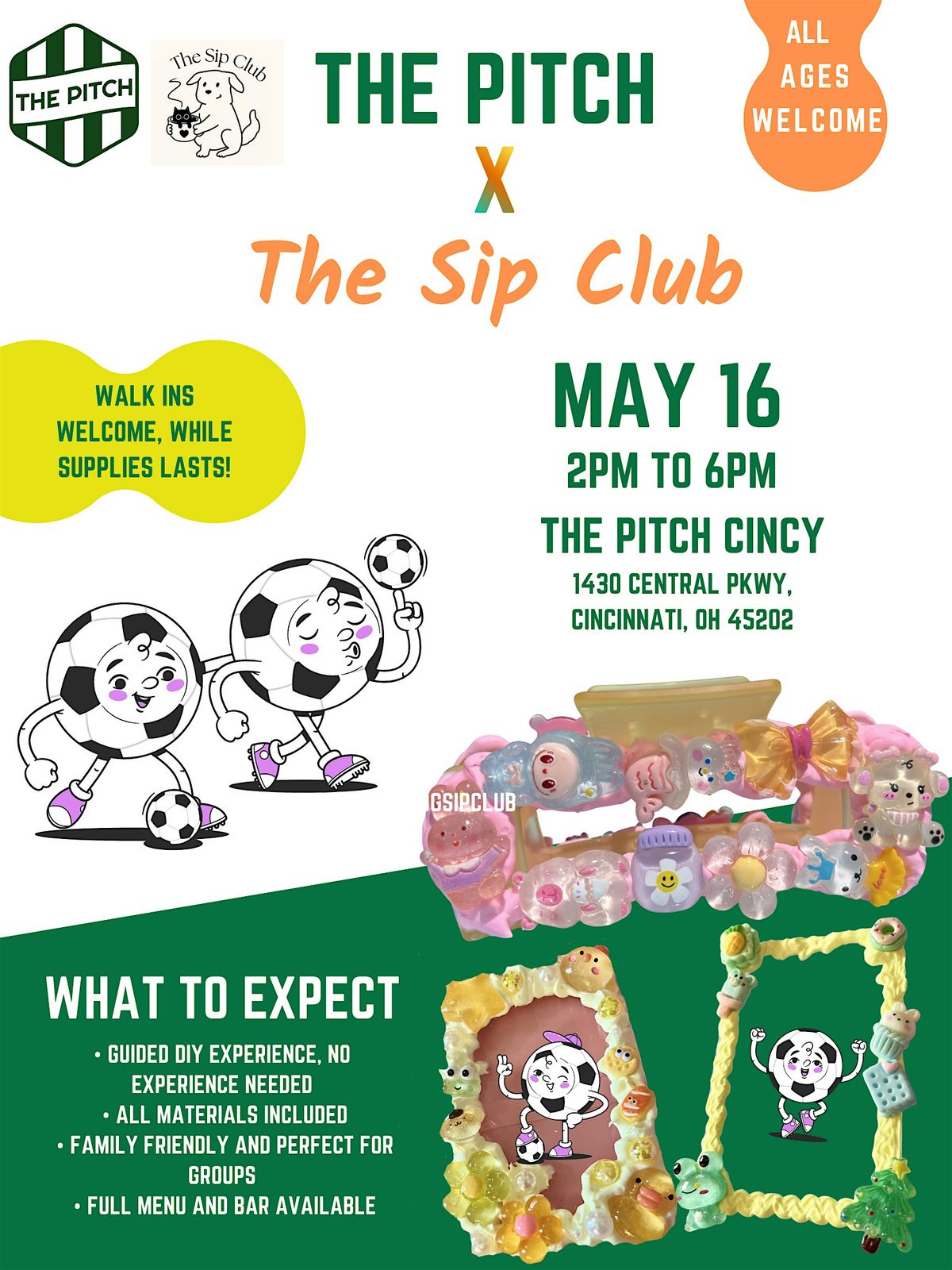 The Pitch Cincy x The Sip Club