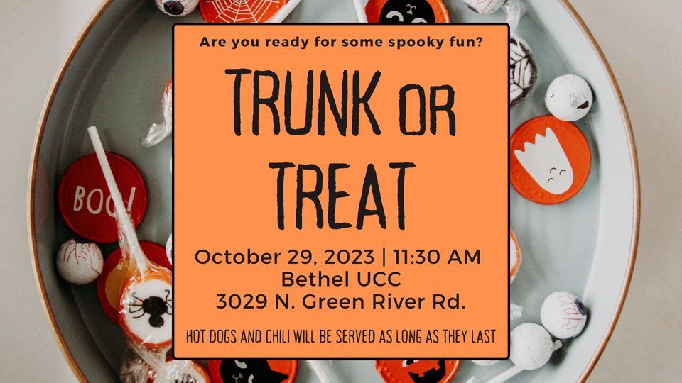 Trunk or Treat Bethel United Church of Christ Evansville, Indiana