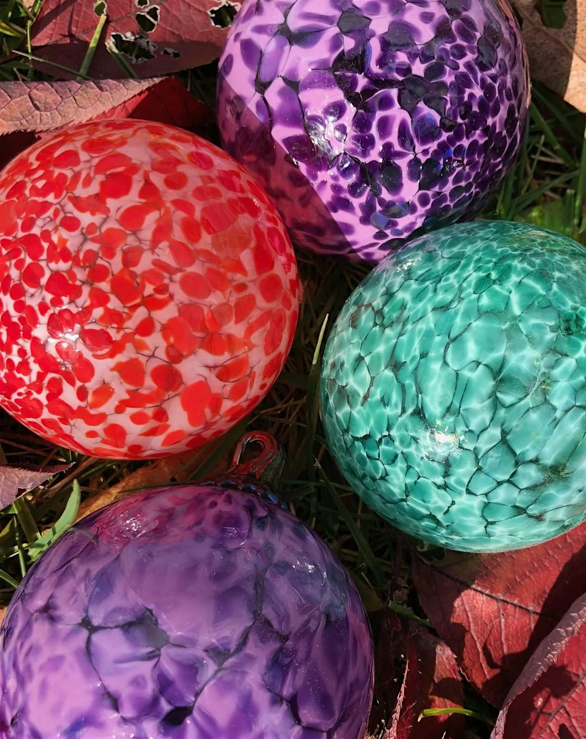 Ornaments! will get you to the Holidays with gorgeous colors in Hot Glass.