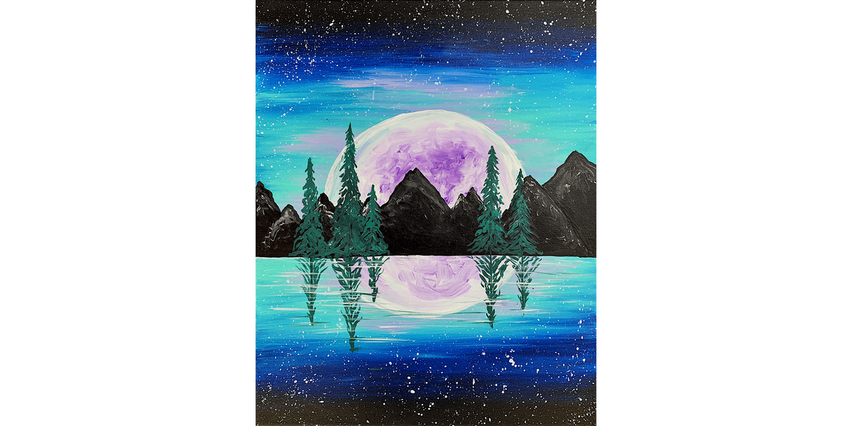 Clair De Lune - Paint and Sip in Houston | Classpop!\u2122