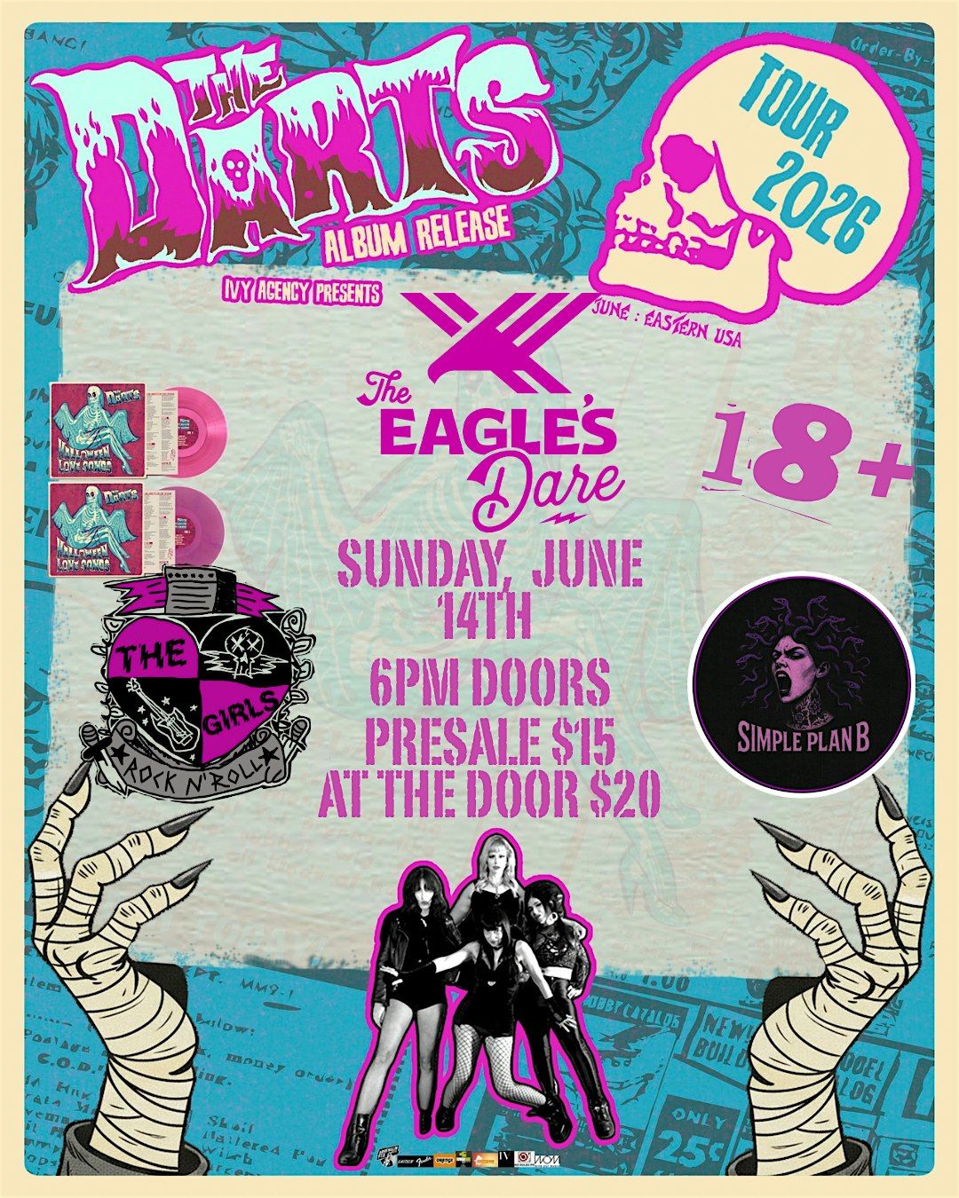 The Darts with The Girls at The Eagle\u2019s Dare