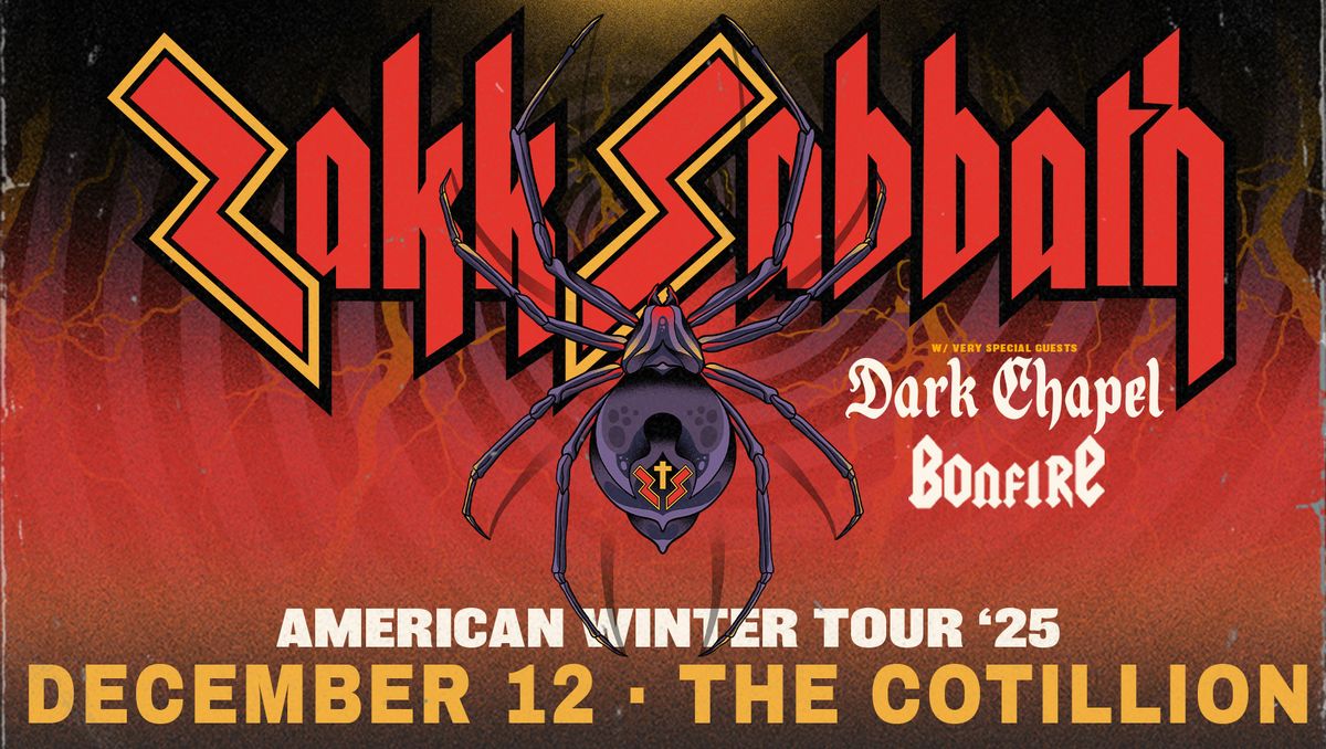 Parking Zakk Sabbath with Bonfire and Dark Chapel