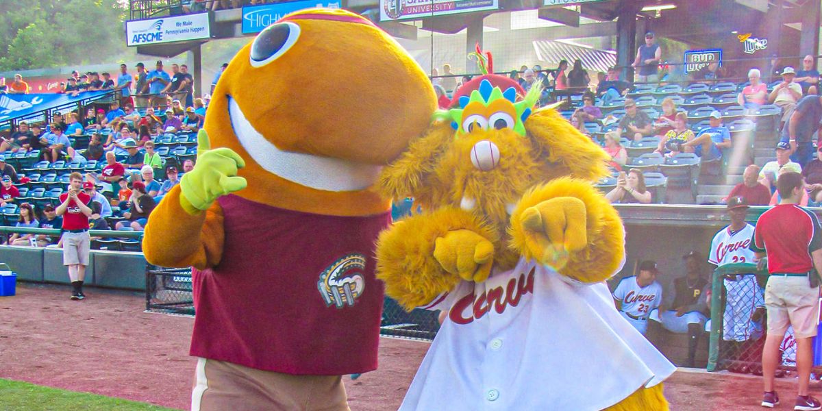Akron RubberDucks at Altoona Curve at Peoples Natural Gas Field