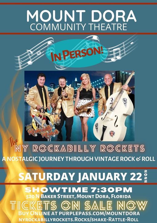 Mount Dora Community Theatre Mount Dora Community Center January 22