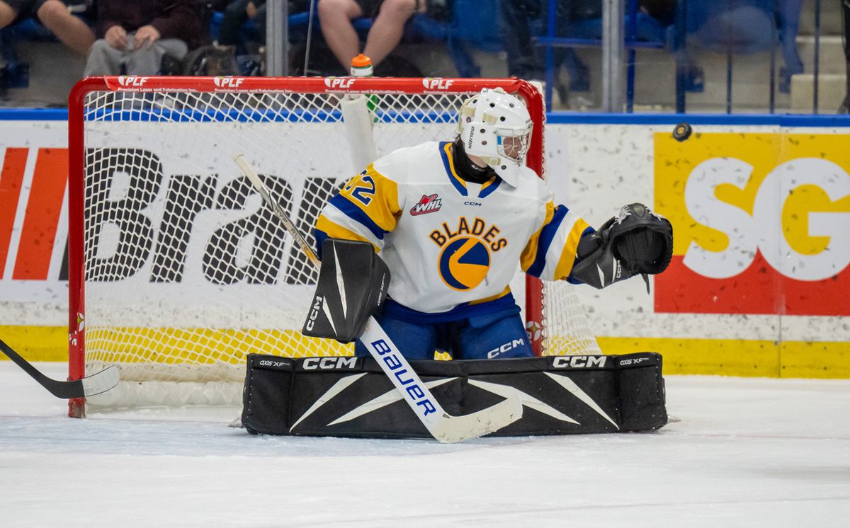 Parking Edmonton Oil Kings at Saskatoon Blades