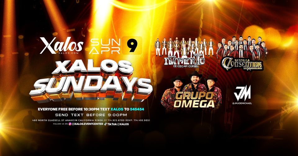 XALOS SUNDAYS BANDA IMPERIO BANDA LA CONSENTIDA GRUPO OMEGA xalos-sundays-banda-imperio-banda-la-consentida-grupo-omega