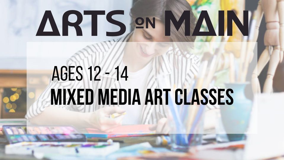 Mixed Media Art Classes | Arts On Main, Van Buren, AR | May 14, 2022