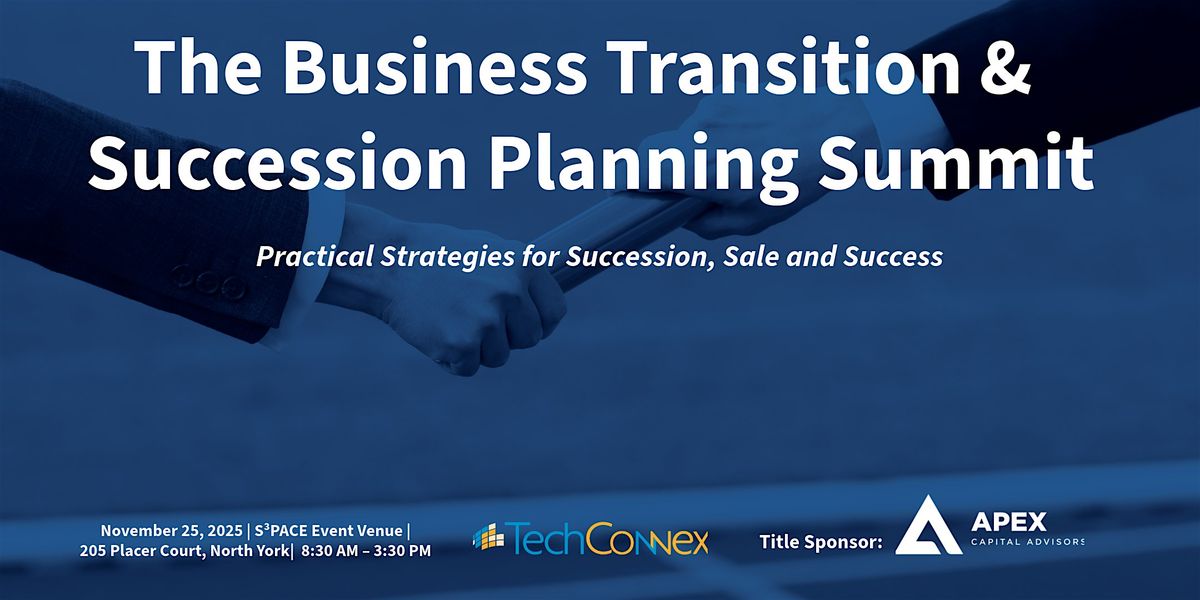 The Business Transition & Succession Planning Summit