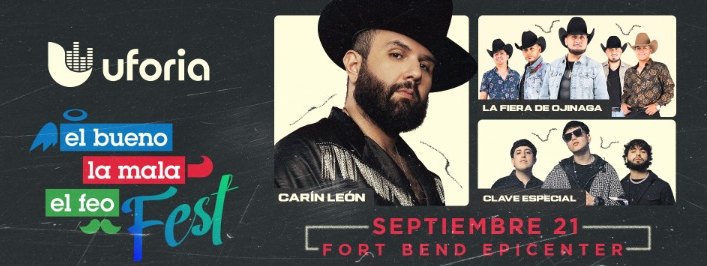 CARIN LEON - EL BUENO, LA MALA Y EL FEO FEST 2025 in Rosenberg
