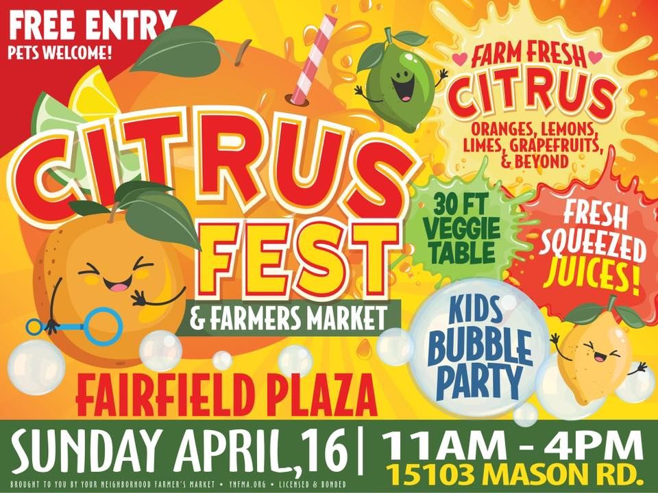 ?Citrus Fest & Farmers Market- Fairfield Plaza