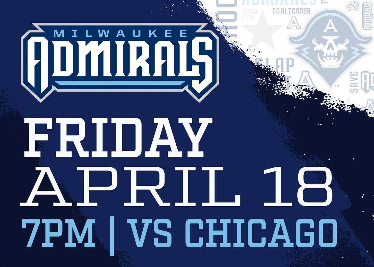 Chicago Wolves at Milwaukee Admirals at UW Milwaukee Panther Arena