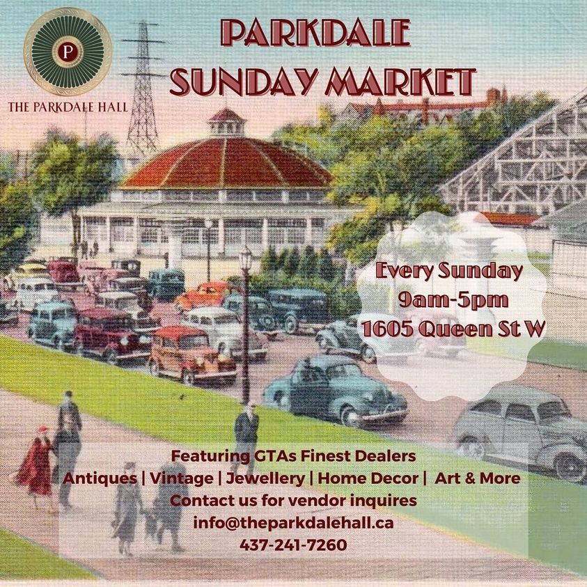 Parkdale Hall Sunday Market